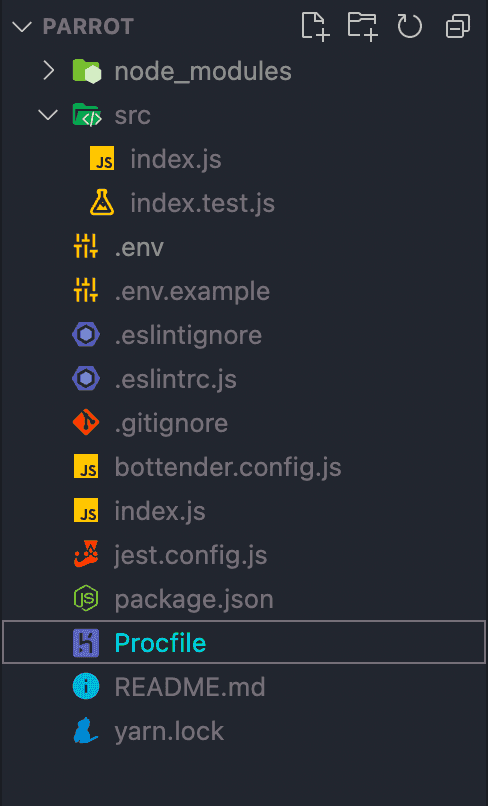 Heroku procfile